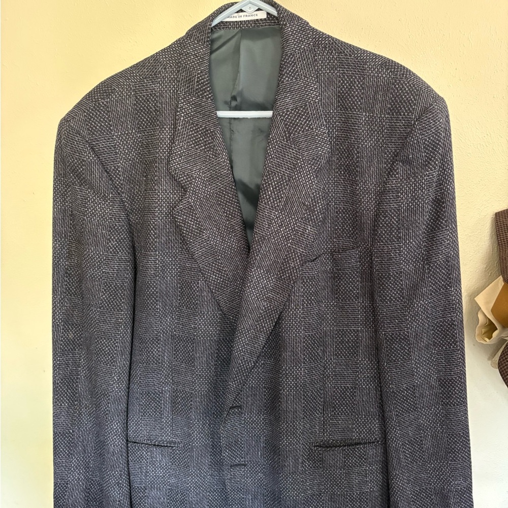 Classic Dark Blue Men's Blazer Size 44R